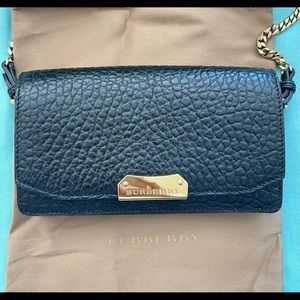 Burberry Leather Madison Wallet on Chain